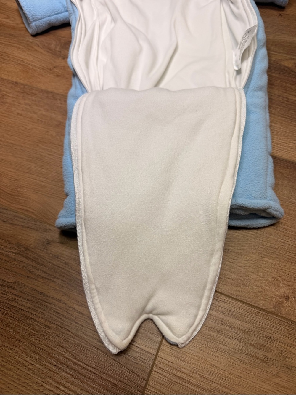 Baby Merlin’s Magic Sleepsuit Blue Small 3-6M Swaddle Transition Sleep Sack Zip - Picture 10 of 13